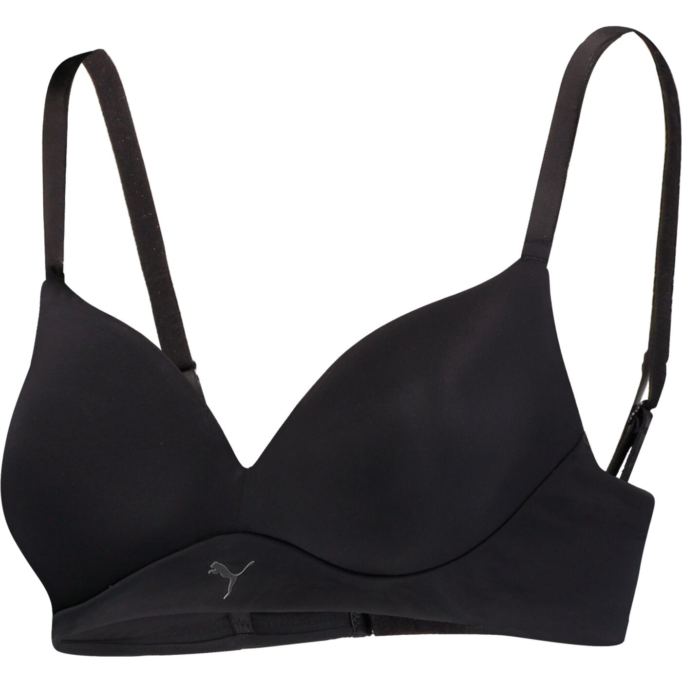 PUMA WOMEN SOFT PADDED BRA 1P BLACK BLACK Bild 3