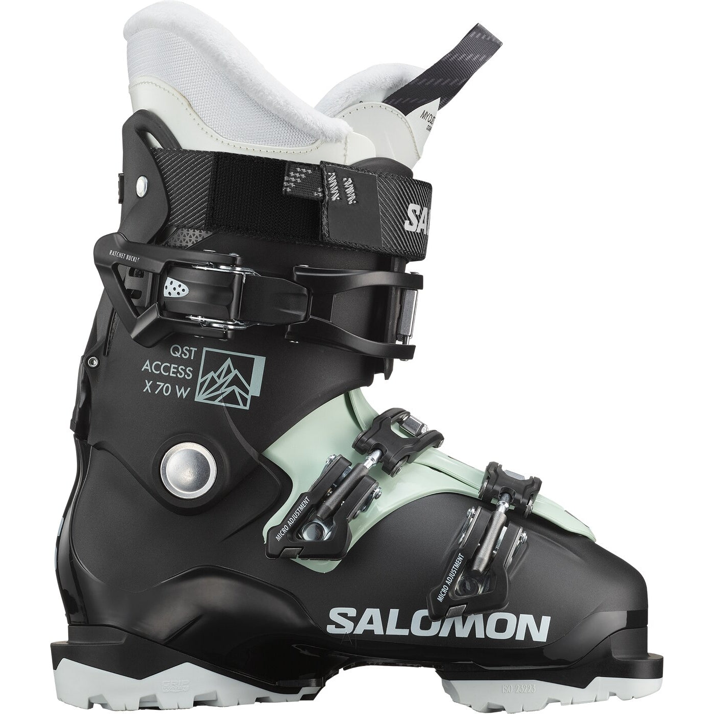 ALP. BOOTS QST ACCESS X70 W GW Bk/W BLACK/WHITE MOSS/SILVER ME BLACK/WHITE MOSS/SILVER ME Bild 1