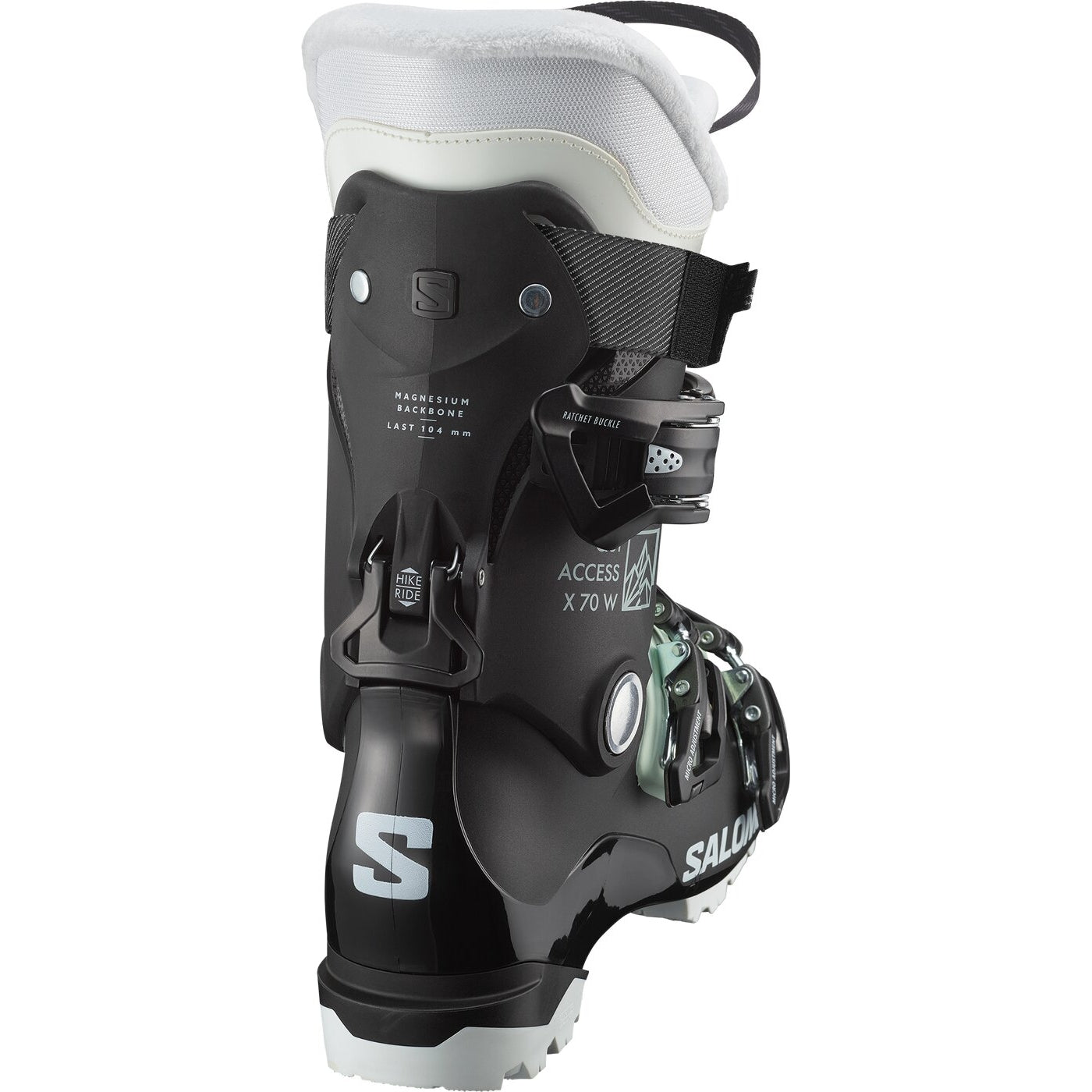 ALP. BOOTS QST ACCESS X70 W GW Bk/W BLACK/WHITE MOSS/SILVER ME BLACK/WHITE MOSS/SILVER ME Bild 4