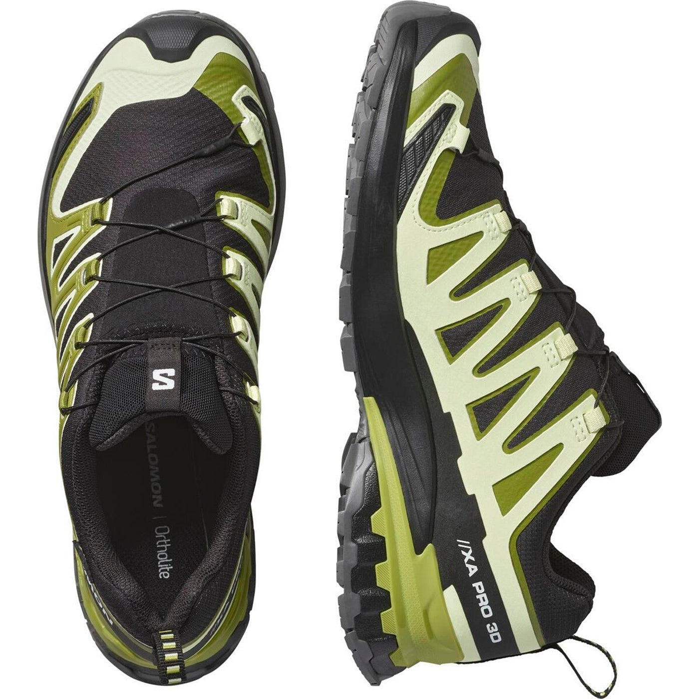 SHOES XA PRO 3D V9 GTX Black/Lime C/Citr BLACK/LIME CREAM/DARK CITRON BLACK/LIME CREAM/DARK CITRON Bild 3