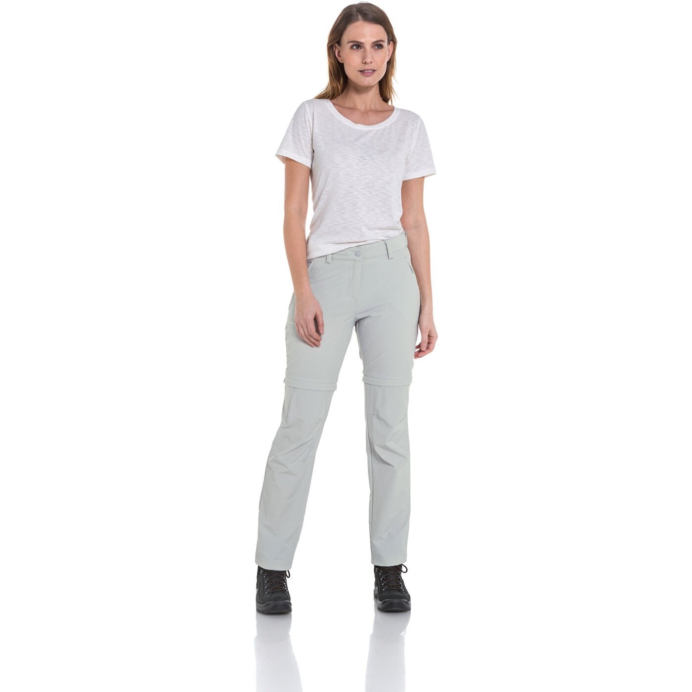 Pants Ascona Zip Off GRAY VIOLET GRAY VIOLET Bild 3