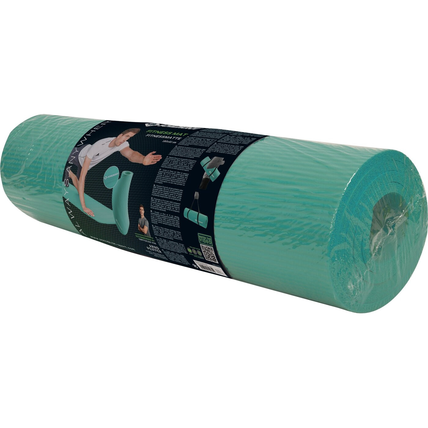 FITNESSMATTE, (10mm, mint), mit Tra KEINE FARBE Bild 2