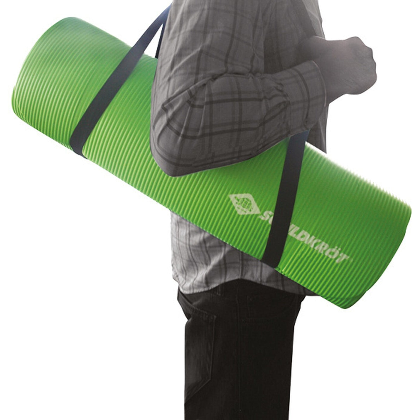 FITNESSMATTE, (15mm, green), mit Tr KEINE FARBE KEINE FARBE Bild 4