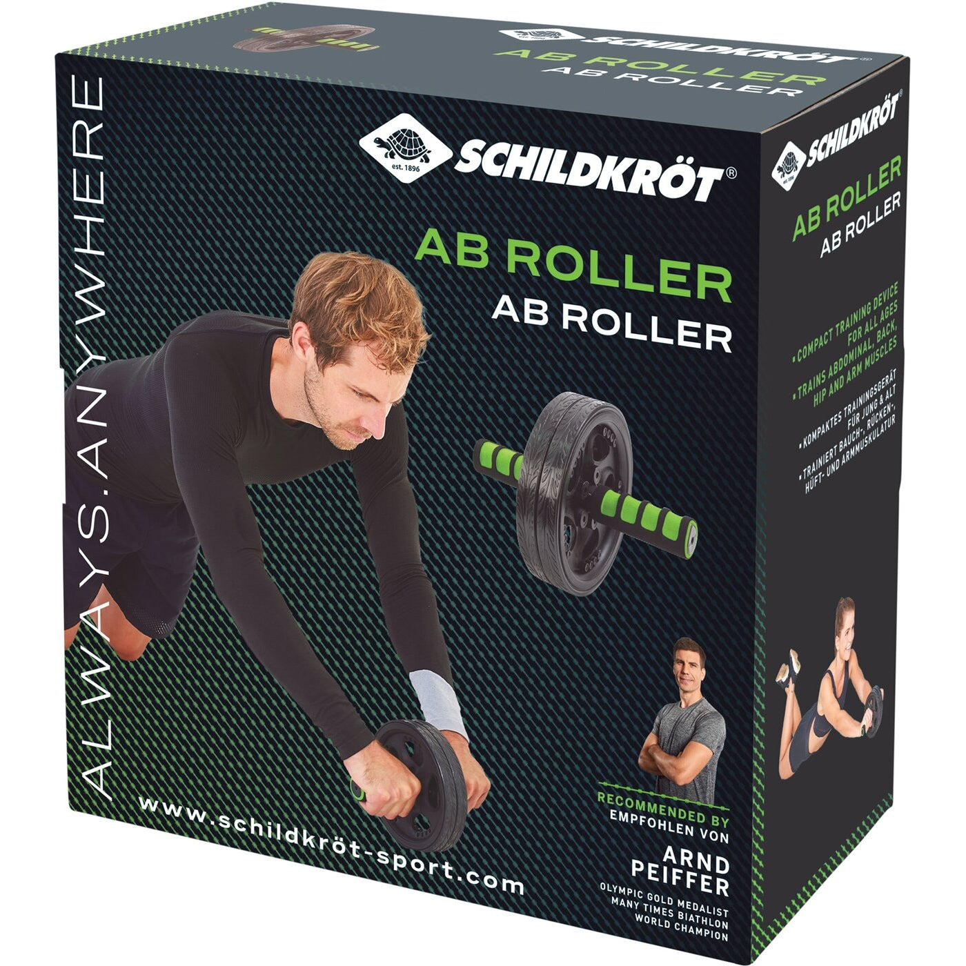 SK Fitness AB-ROLLER - Bauchtrainer KEINE FARBE Bild 2
