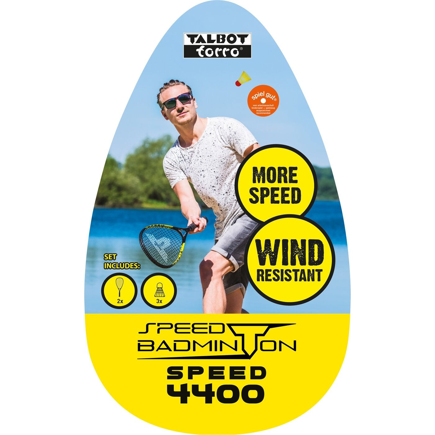 Speedbadminton Set SPEED 4400 im 3/ KEINE FARBE KEINE FARBE Bild 5