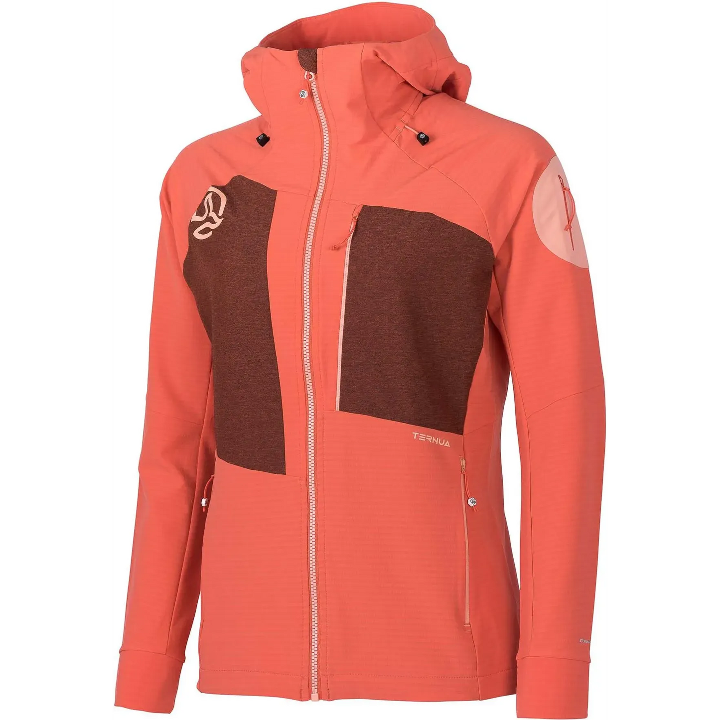 DEMINA HARD HOOD JKT W LIVING CORAL LIVING CORAL Bild 1