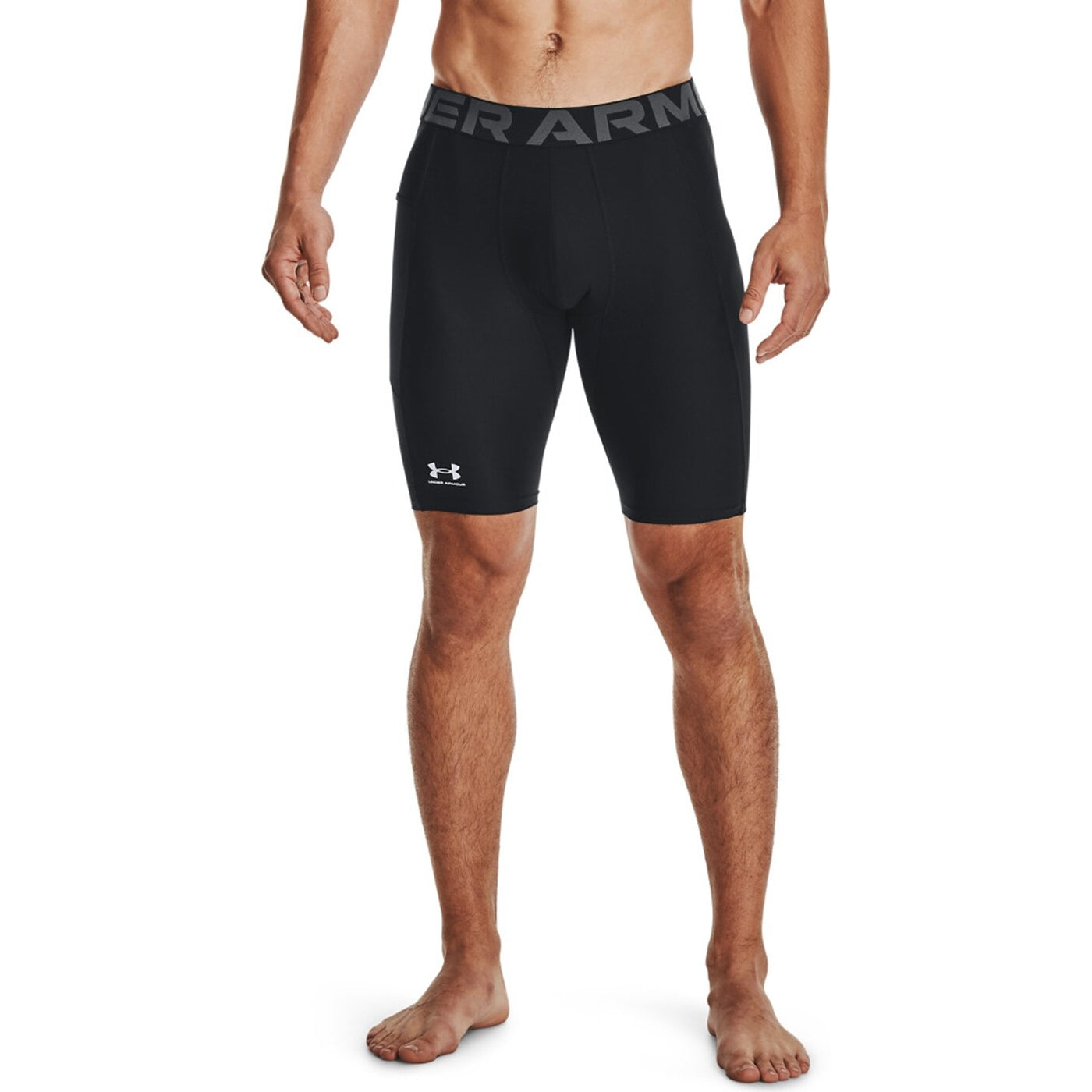 UA HG ARMOUR LNG SHORTS BLACK BLACK Bild 3