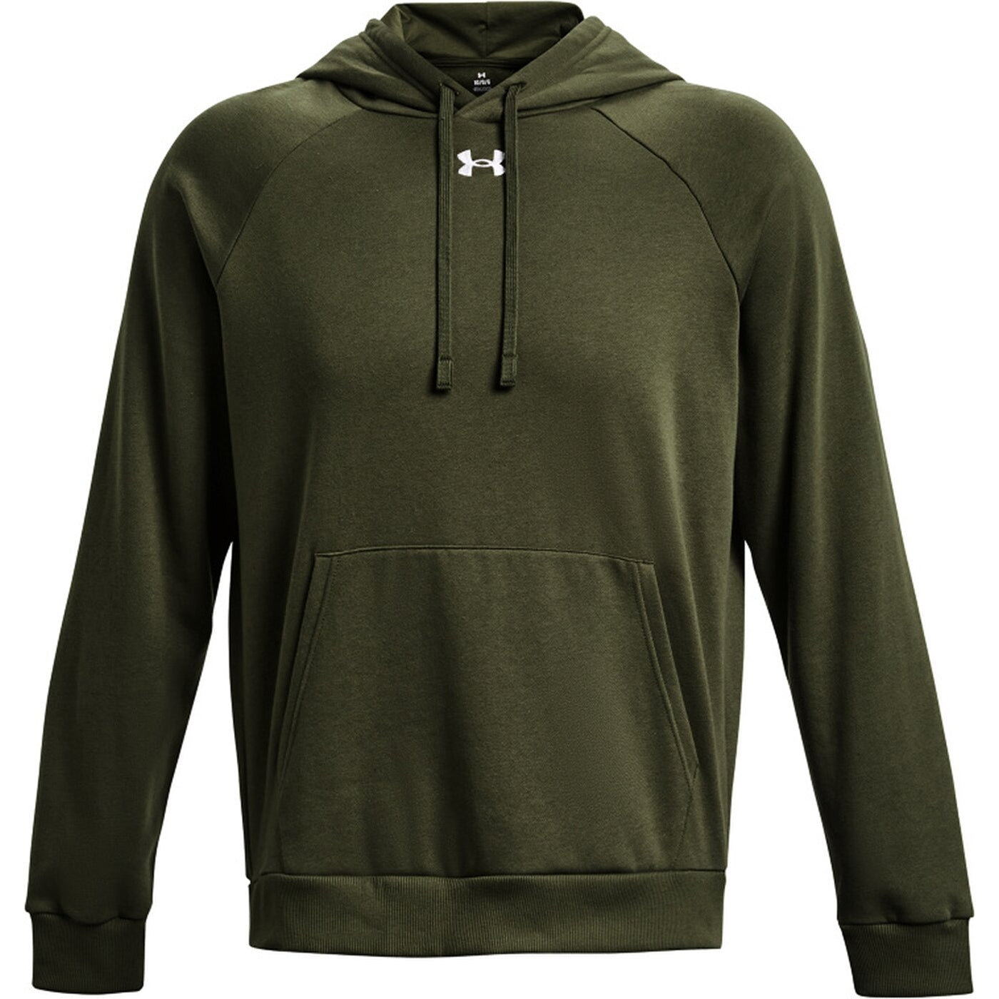 UA RIVAL FLEECE HOODIE MARINE OD GREEN MARINE OD GREEN Bild 1