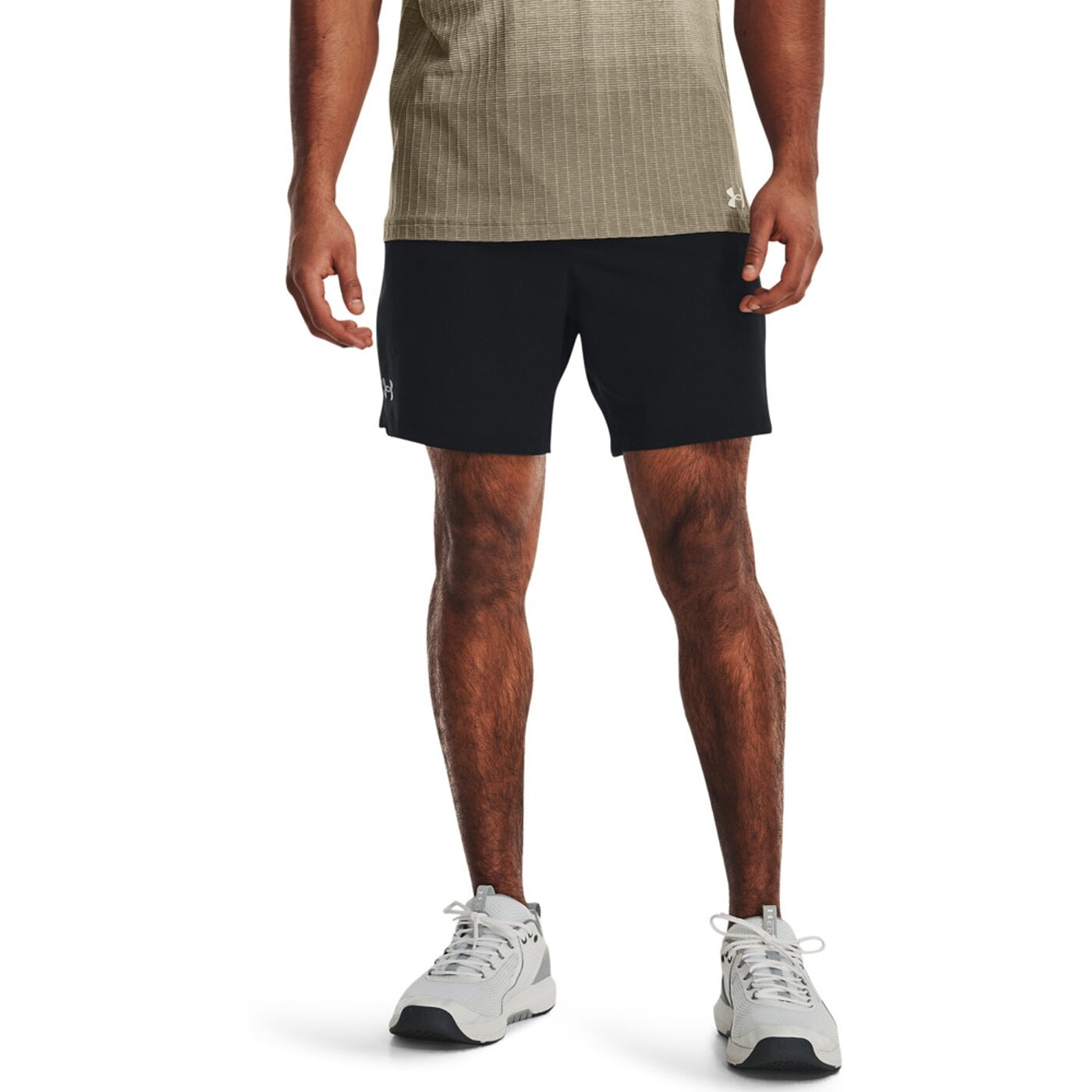 UA VANISH WOVEN 6IN SHORTS BLACK BLACK Bild 3