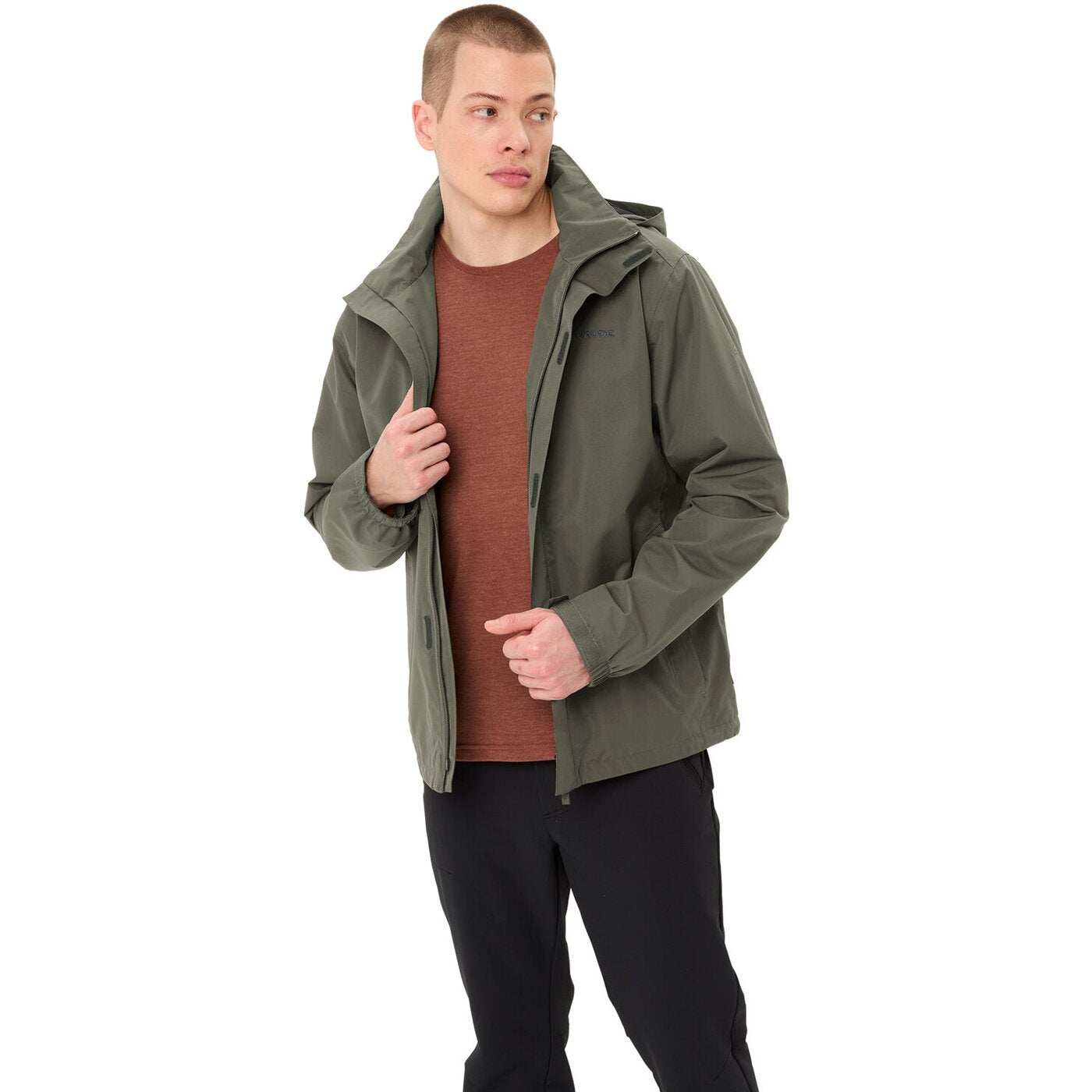 Me Escape Light Jacket BLACK/KHAKI BLACK/KHAKI Bild 5