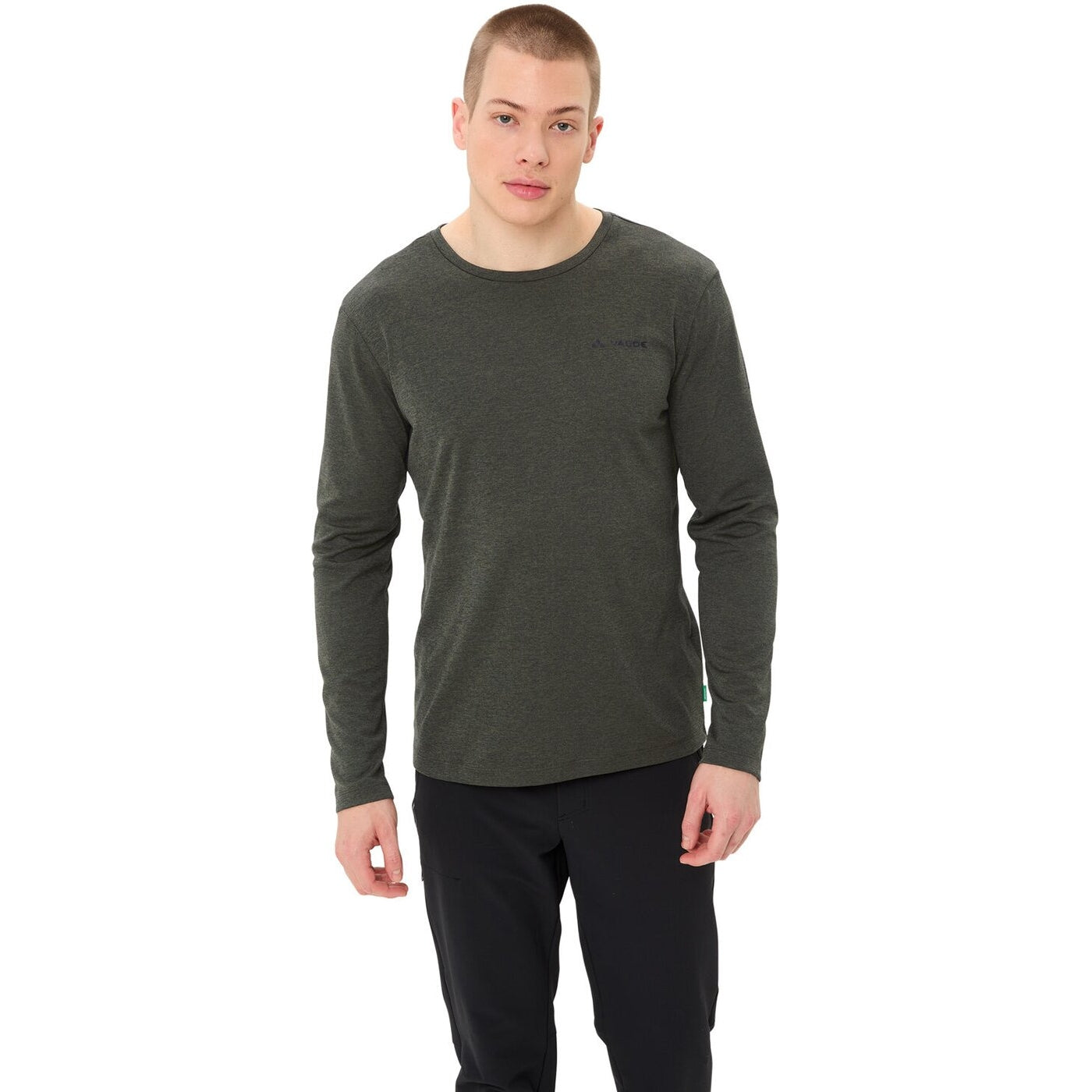 Me Essential LS T-Shirt KHAKI KHAKI Bild 3