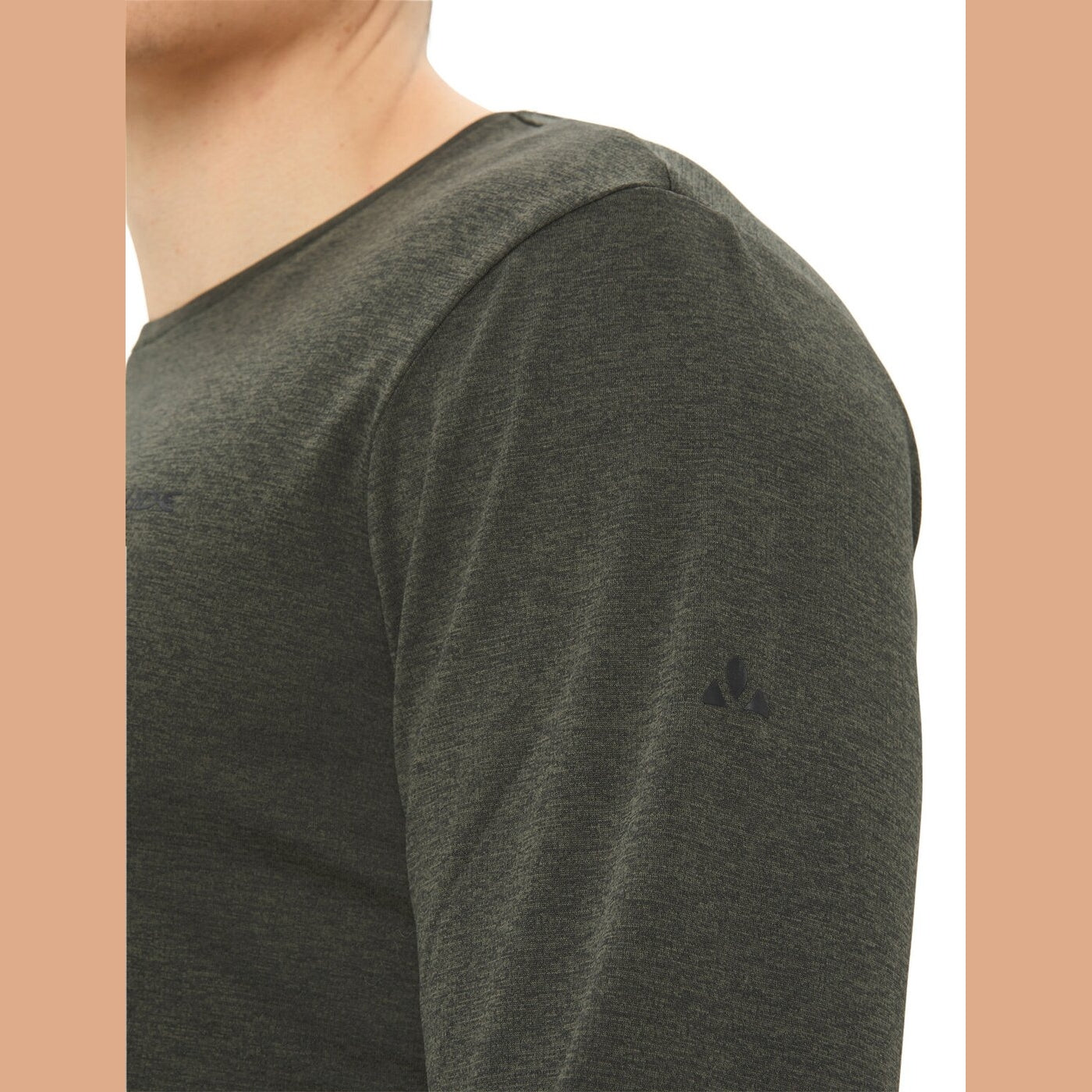 Me Essential LS T-Shirt KHAKI KHAKI Bild 7