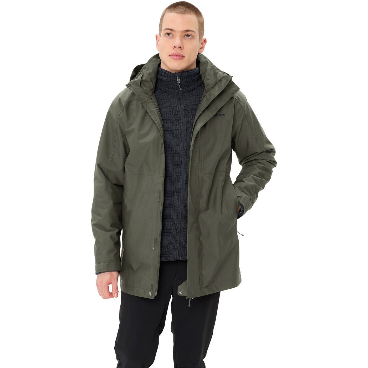 Me Idris 3in1 Parka IV KHAKI KHAKI Bild 5