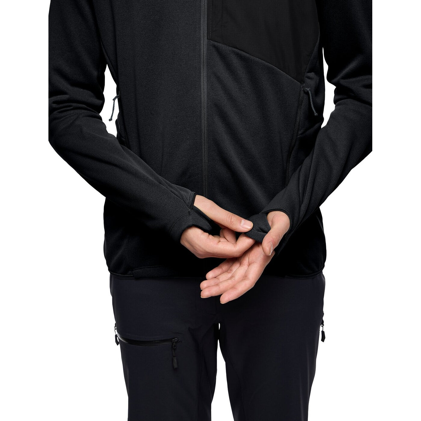 Me Monviso Fleece Jacket III BLACK BLACK Bild 7