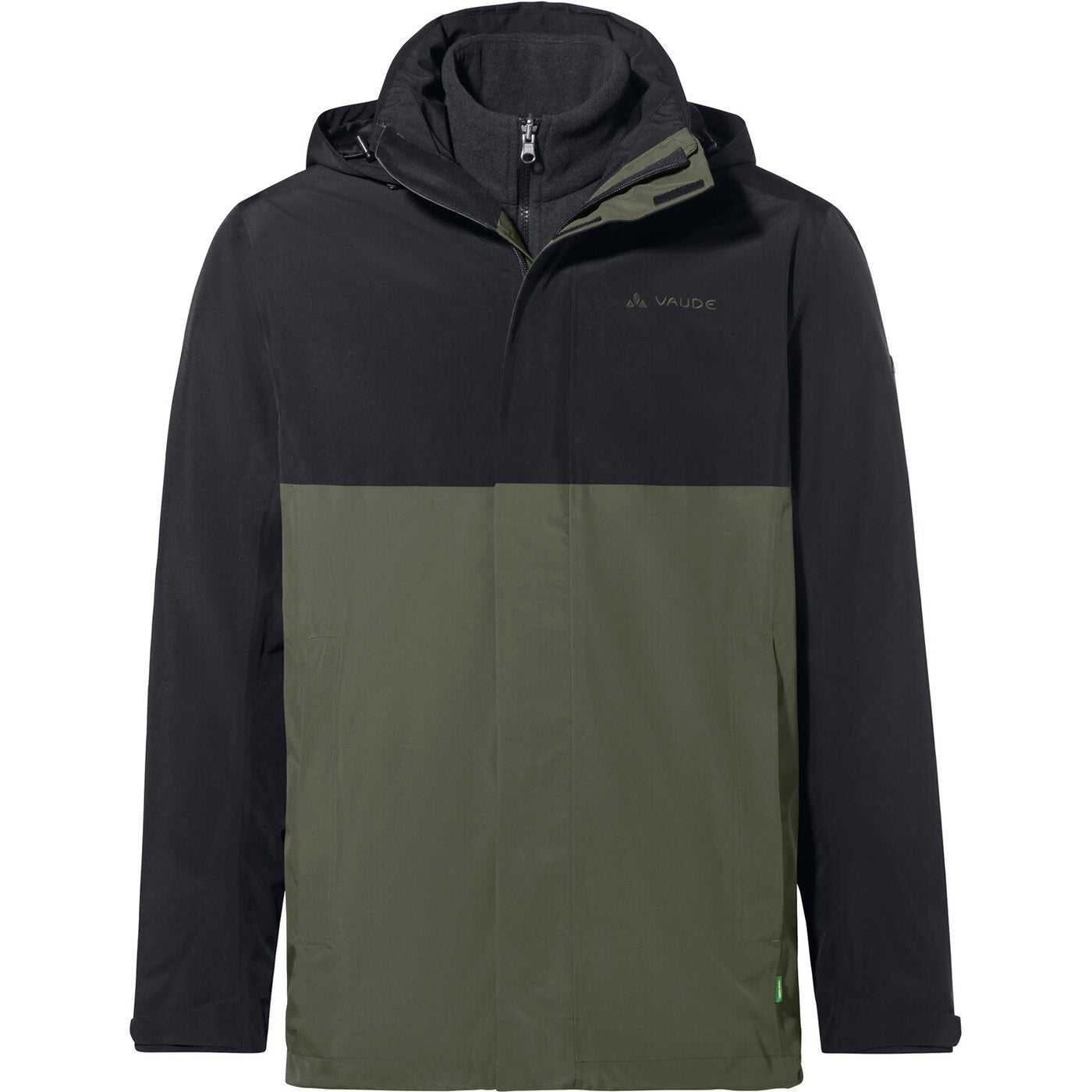 Me Rosemoor 3in1 Jacket BLACK/KHAKI BLACK/KHAKI Bild 1