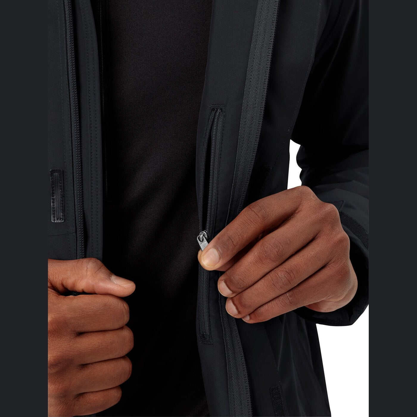 Me Rosemoor Padded Jacket II BLACK BLACK Bild 6