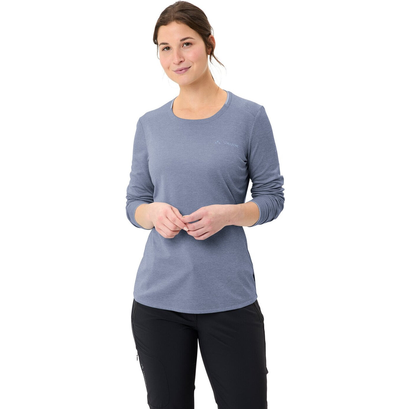 Wo Essential LS T-Shirt DARK IRIS DARK IRIS Bild 5