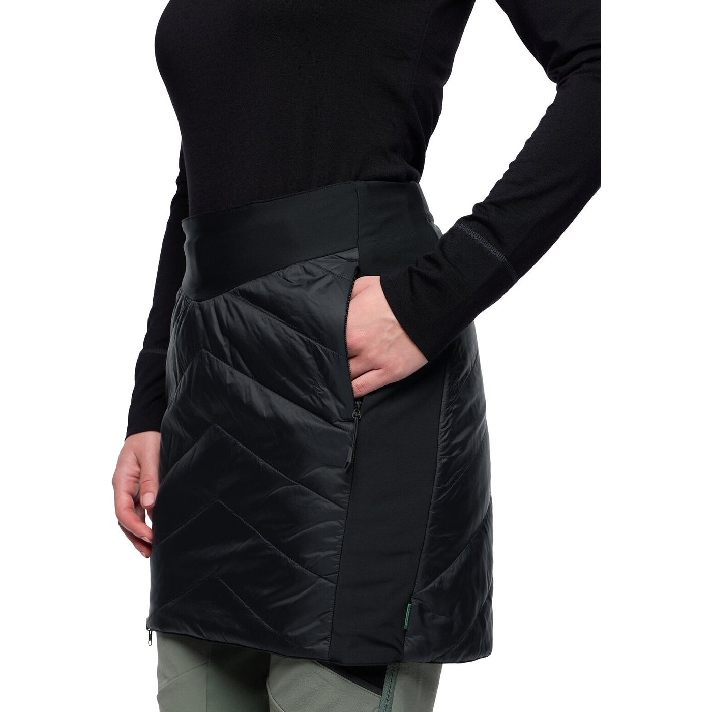 Wo Sesvenna Reversible Skirt II PHANTOM BLACK PHANTOM BLACK Bild 7