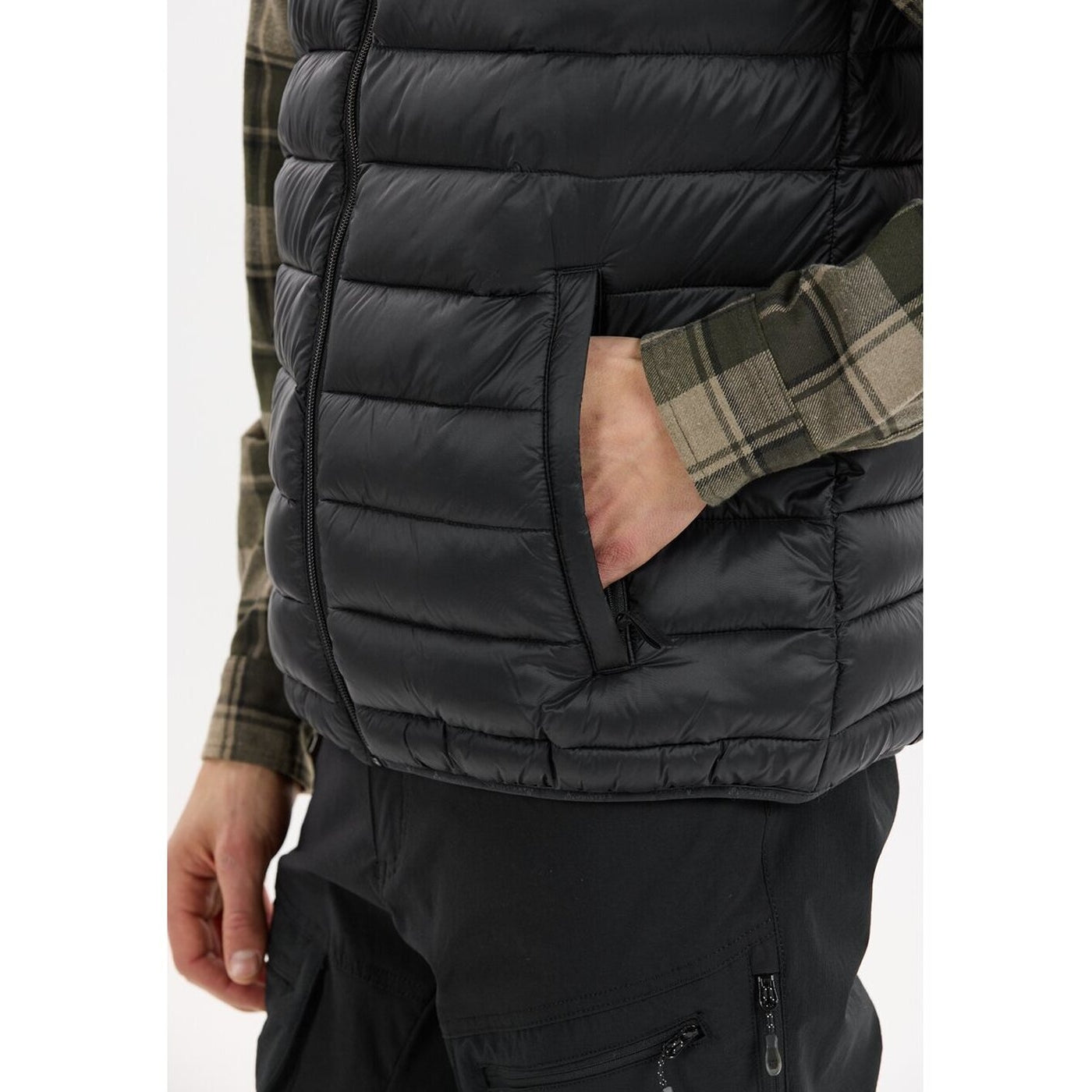 Arubi M Light Puffer Vest BLACK BLACK Bild 8