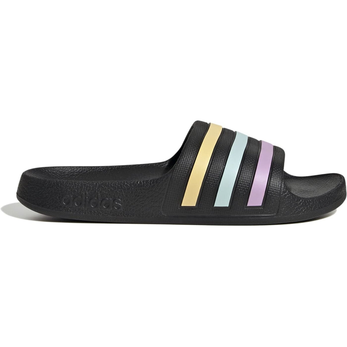 ADILETTE AQUA K CBLACK/ORGTIN/HALMIN CBLACK/ORGTIN/HALMIN Bild 1