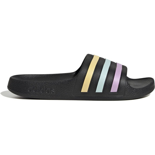 ADILETTE AQUA K CBLACK/ORGTIN/HALMIN CBLACK/ORGTIN/HALMIN Bild 1