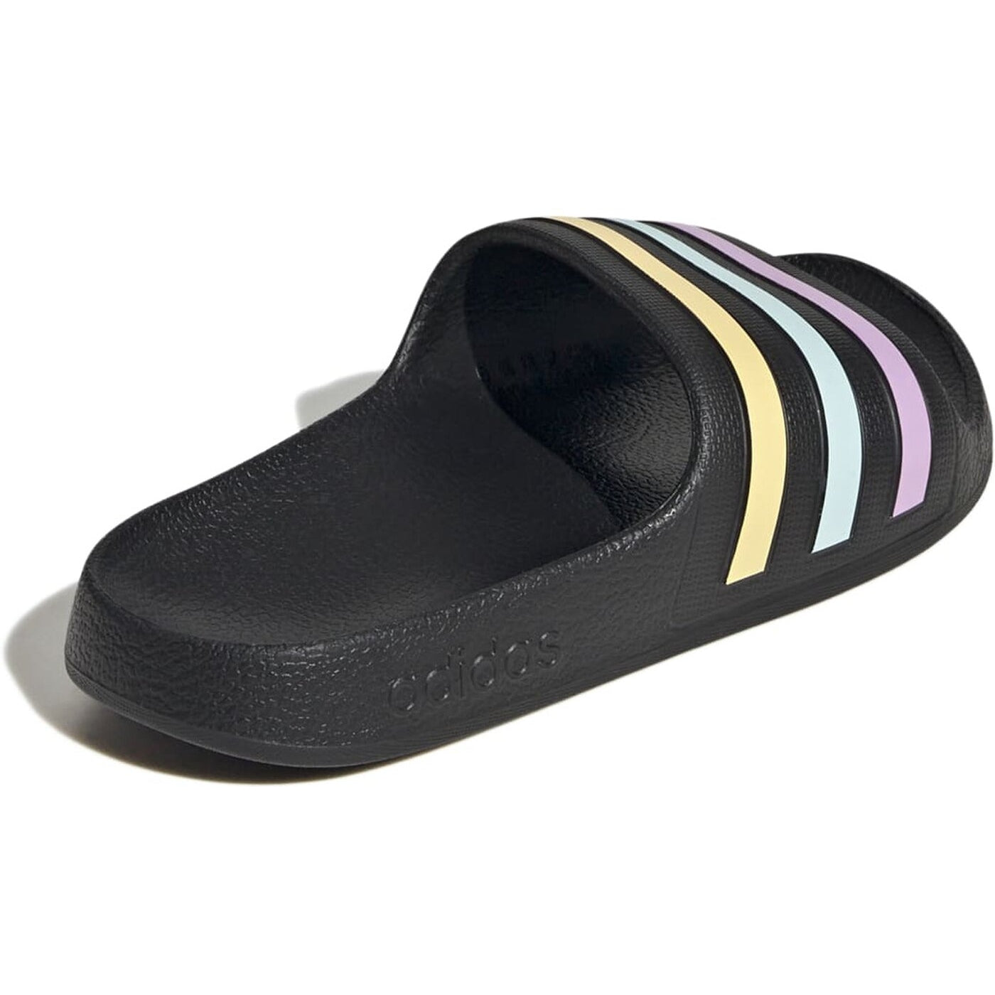 ADILETTE AQUA K CBLACK/ORGTIN/HALMIN CBLACK/ORGTIN/HALMIN Bild 7