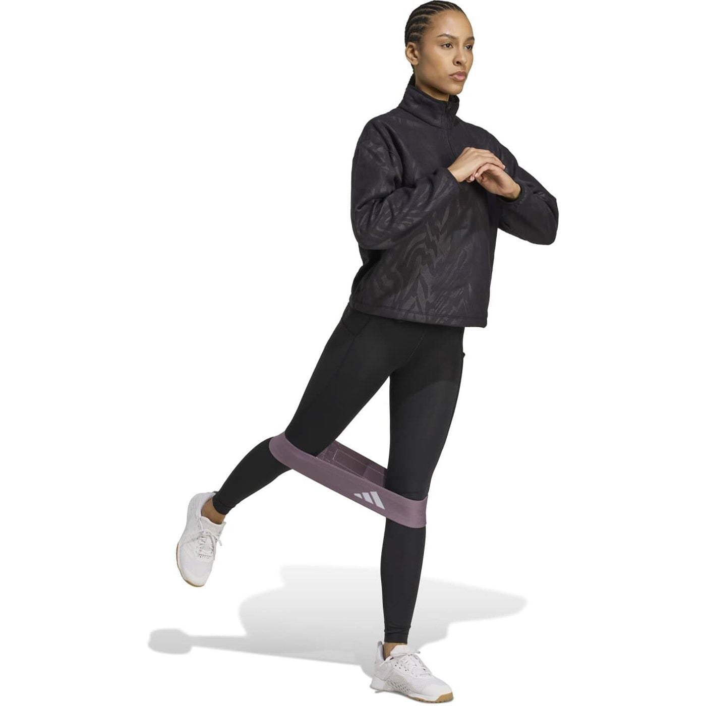 AOP POLARFLEECE BLACK BLACK Bild 4