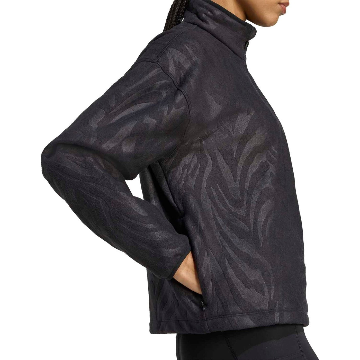 AOP POLARFLEECE BLACK BLACK Bild 6