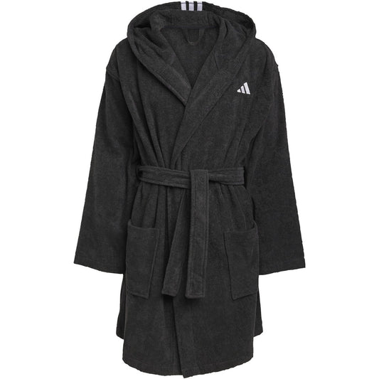 BATHROBE HOODED BLACK BLACK Bild 1