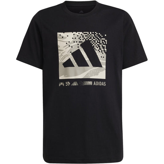 J CAMO LOGO TEE BLACK BLACK Bild 1