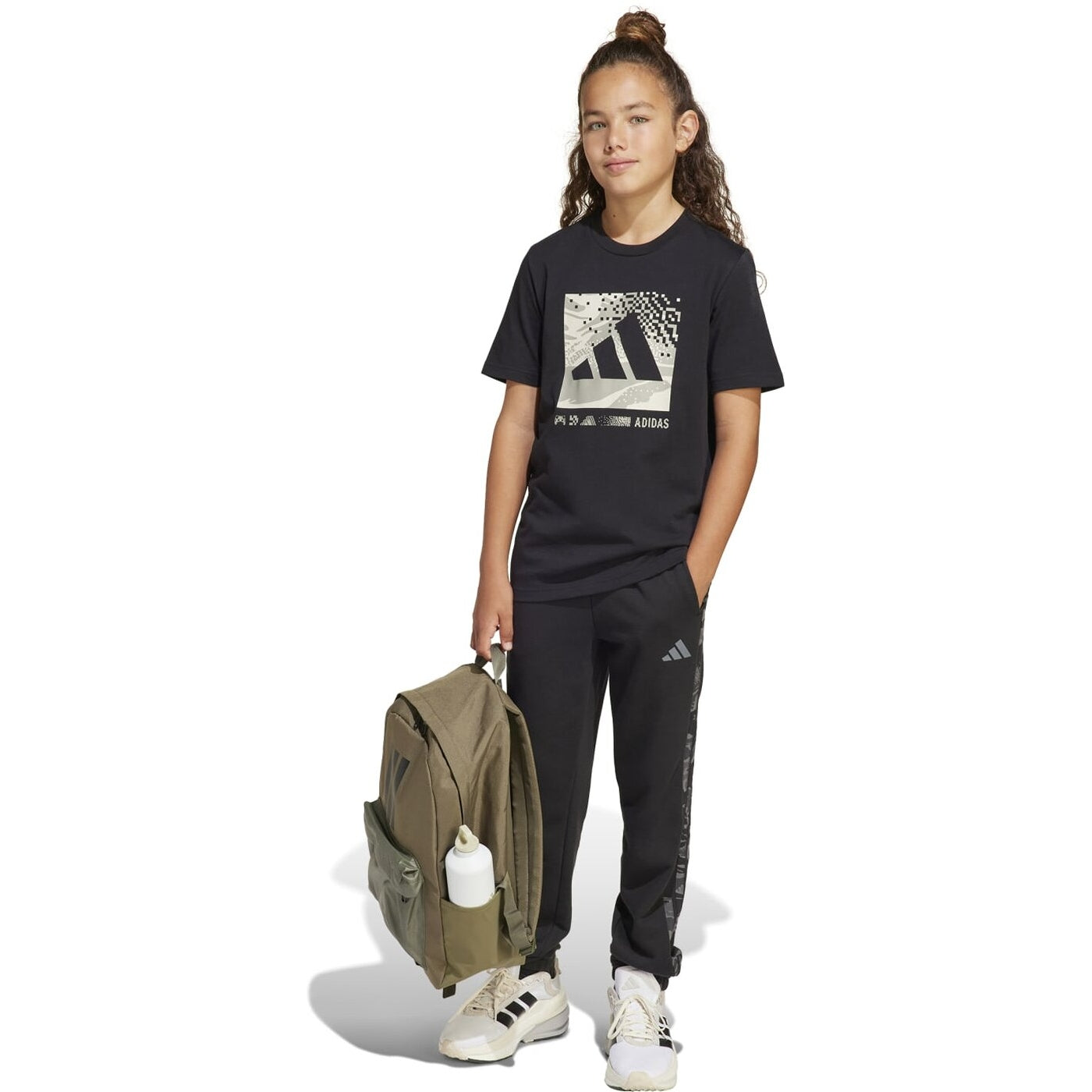 J CAMO LOGO TEE BLACK BLACK Bild 4