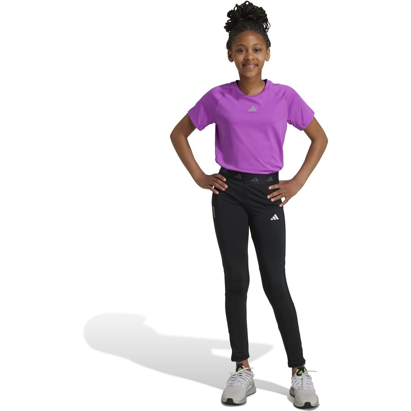 J TF TIGHTS BLACK/CARBON/WHITE BLACK/CARBON/WHITE Bild 2