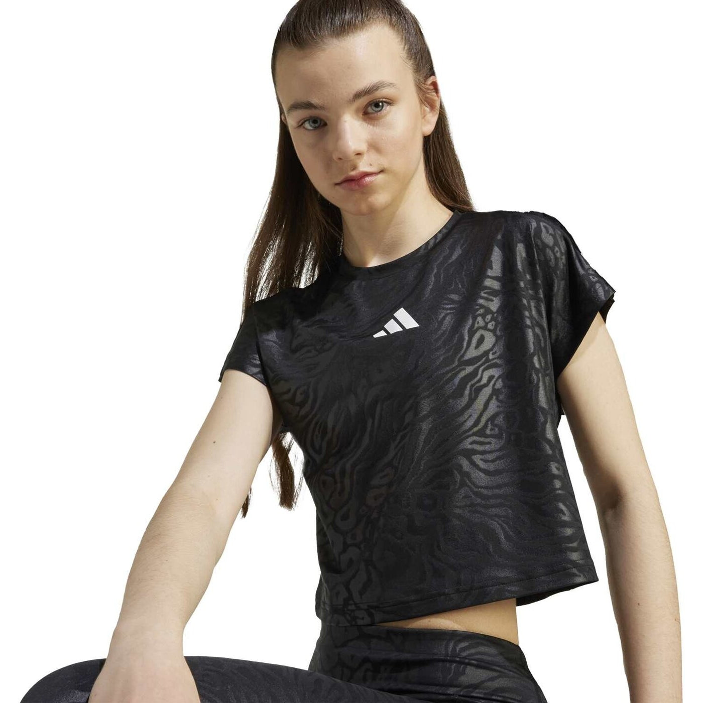 JG PR TEE BLACK/WHITE BLACK/WHITE Bild 5