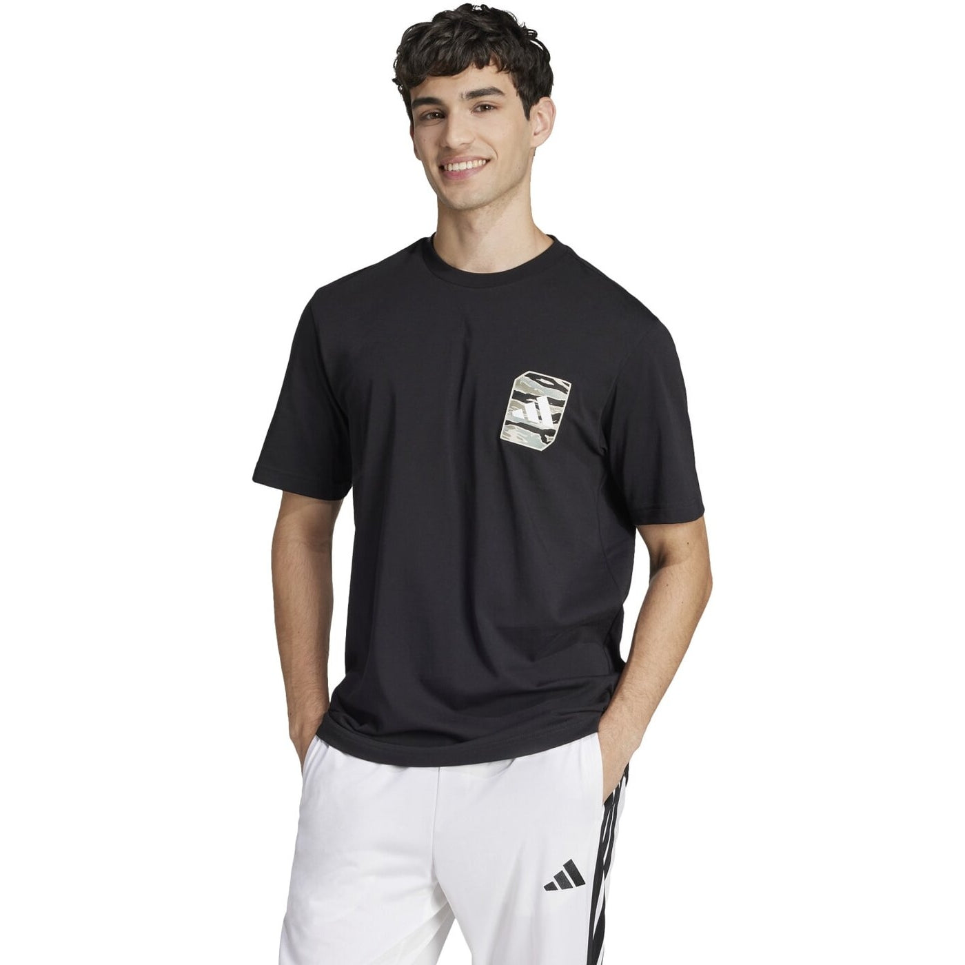 M C CAMO WV TEE BLACK BLACK Bild 2