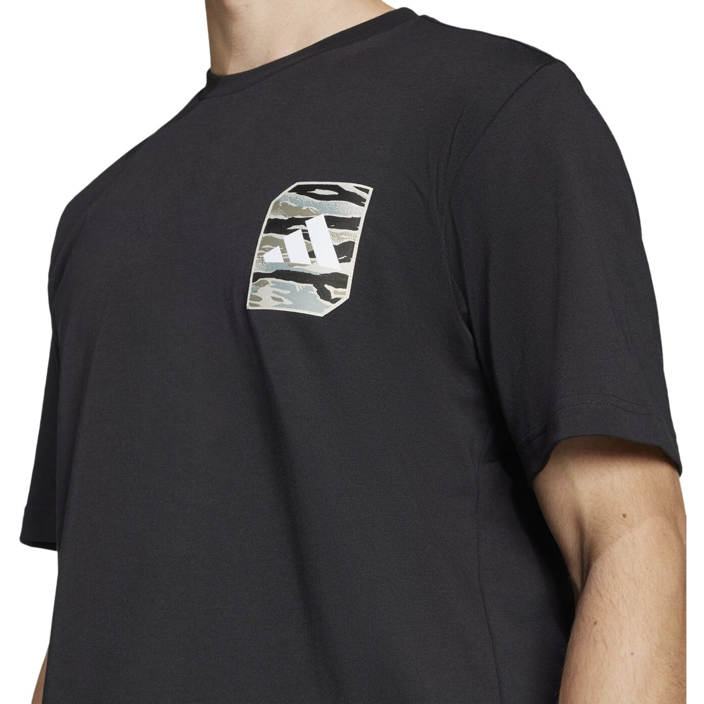 M C CAMO WV TEE BLACK BLACK Bild 5