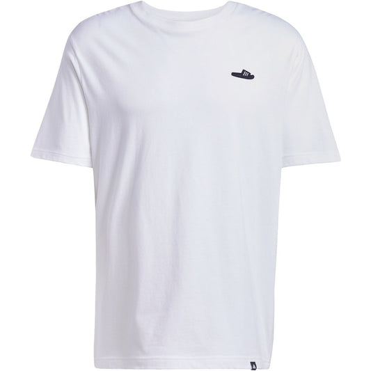 M L SLIDE TEE WHITE WHITE Bild 1