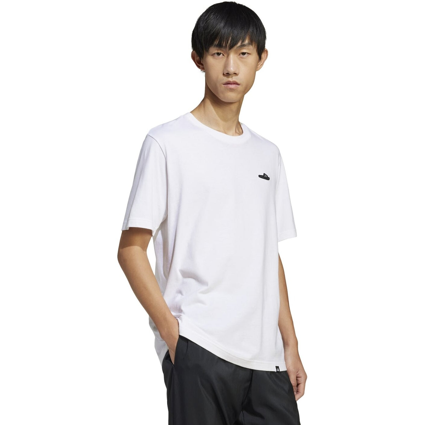M L SLIDE TEE WHITE WHITE Bild 4
