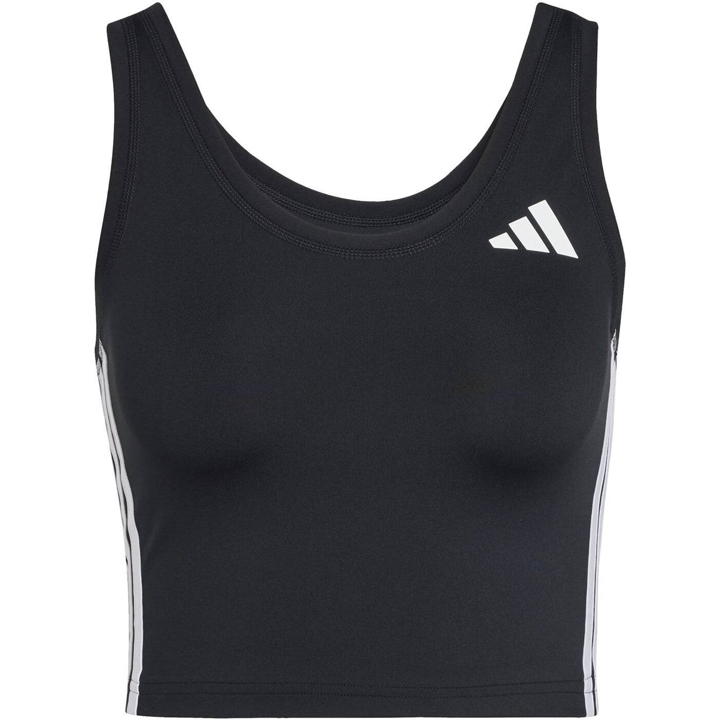 TE 3S CROP TANK BLACK/WHITE BLACK/WHITE Bild 1