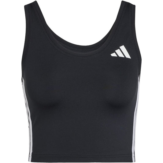 TE 3S CROP TANK BLACK/WHITE BLACK/WHITE Bild 1