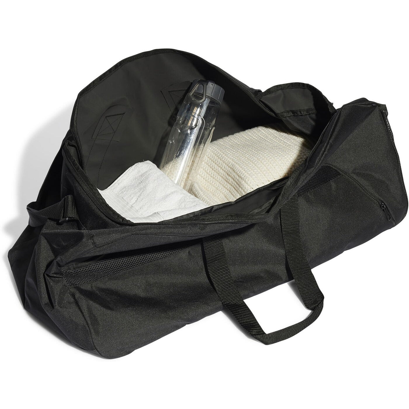 TIRO L DUFFLE L BLACK/WHITE BLACK/WHITE Bild 3