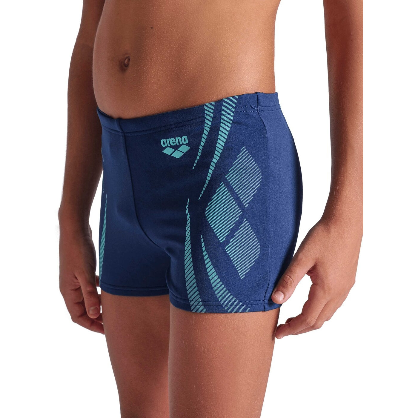 BOY'S ARENA POSEIDONIA SWIM SHORT NAVY-WATER NAVY-WATER Bild 4