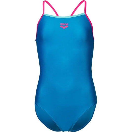 GIRL'S ARENA SWIMSUIT LIGHT DROP SOLID BLUE CHINA-FREAK ROSE-FREAK ROSE-WA BLUE CHINA-FREAK ROSE-FREAK ROSE-WATER Bild 1