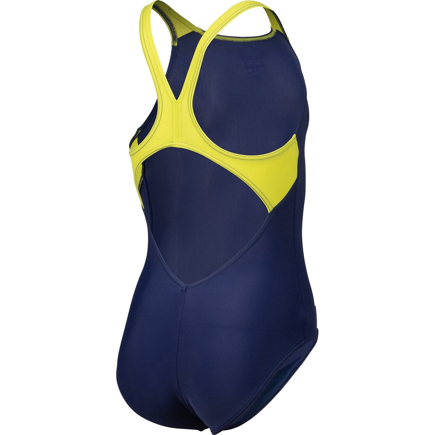 GIRL'S ARENA VORTEX SWIMSUIT V BACK NAVY-SOFT GREEN Bild 4
