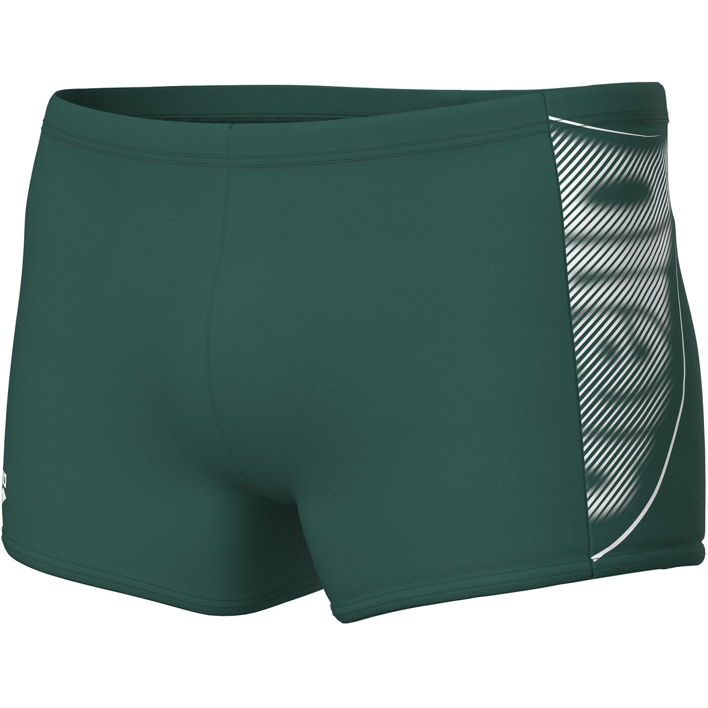 MEN'S ARENA BRIGHT GLARE SWIM SHORT MANGROVE-WHITE MANGROVE-WHITE Bild 3