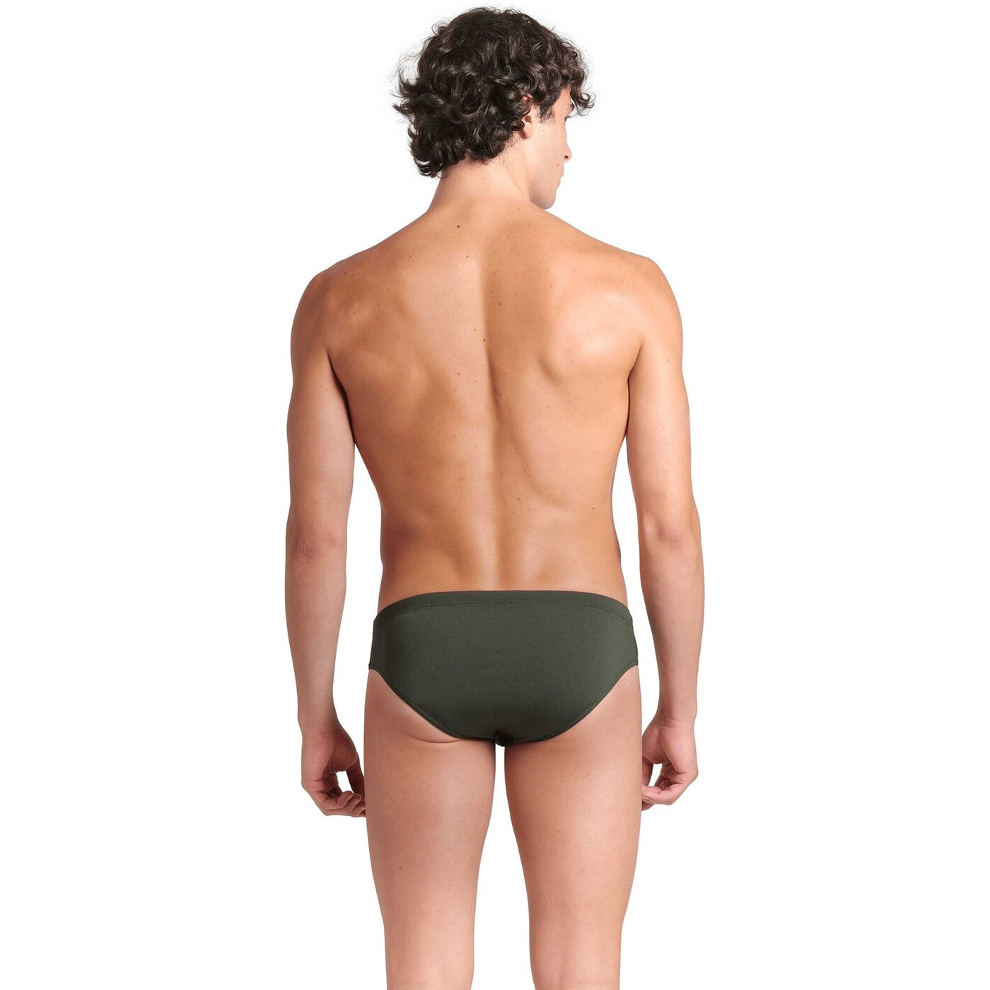 MEN'S TEAM SWIM BRIEFS SOLID DARK SAGE-WHITE DARK SAGE-WHITE Bild 2
