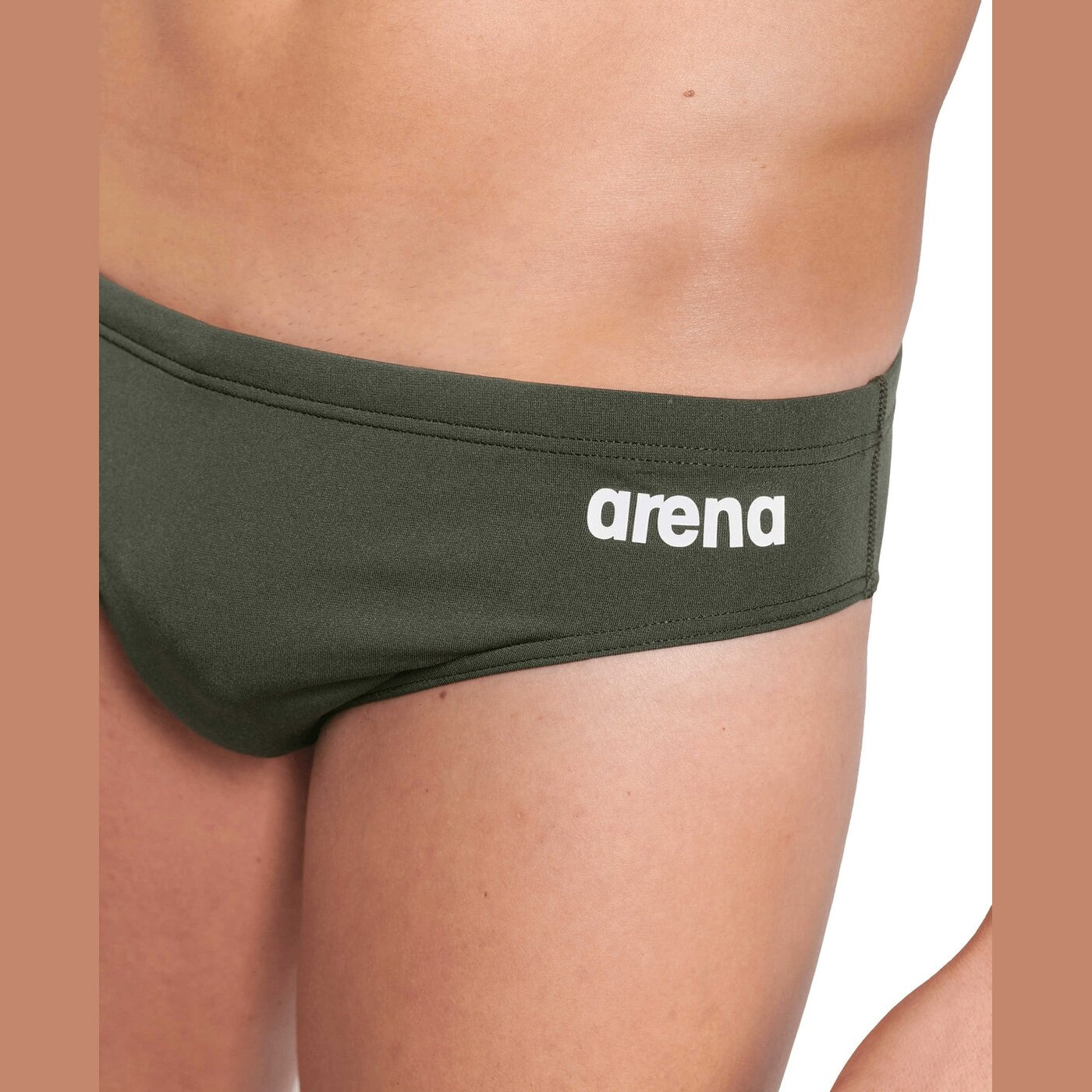 MEN'S TEAM SWIM BRIEFS SOLID DARK SAGE-WHITE DARK SAGE-WHITE Bild 4