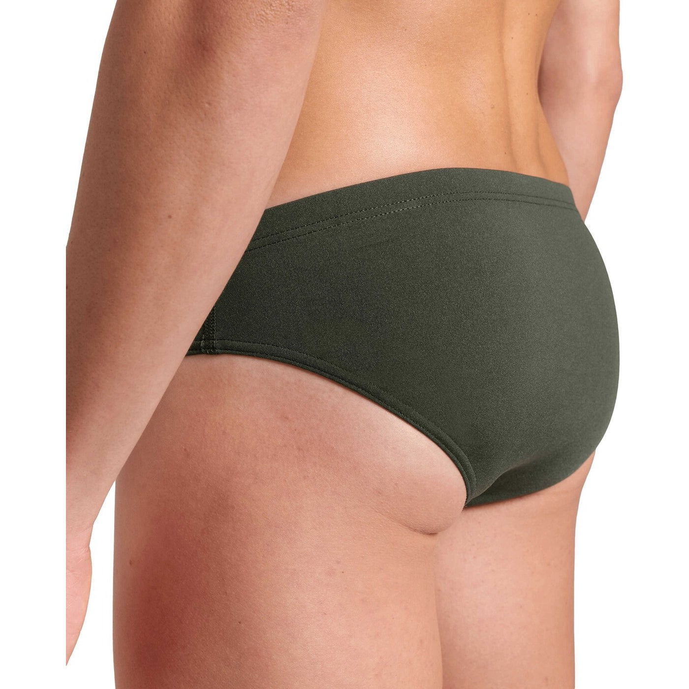 MEN'S TEAM SWIM BRIEFS SOLID DARK SAGE-WHITE DARK SAGE-WHITE Bild 5