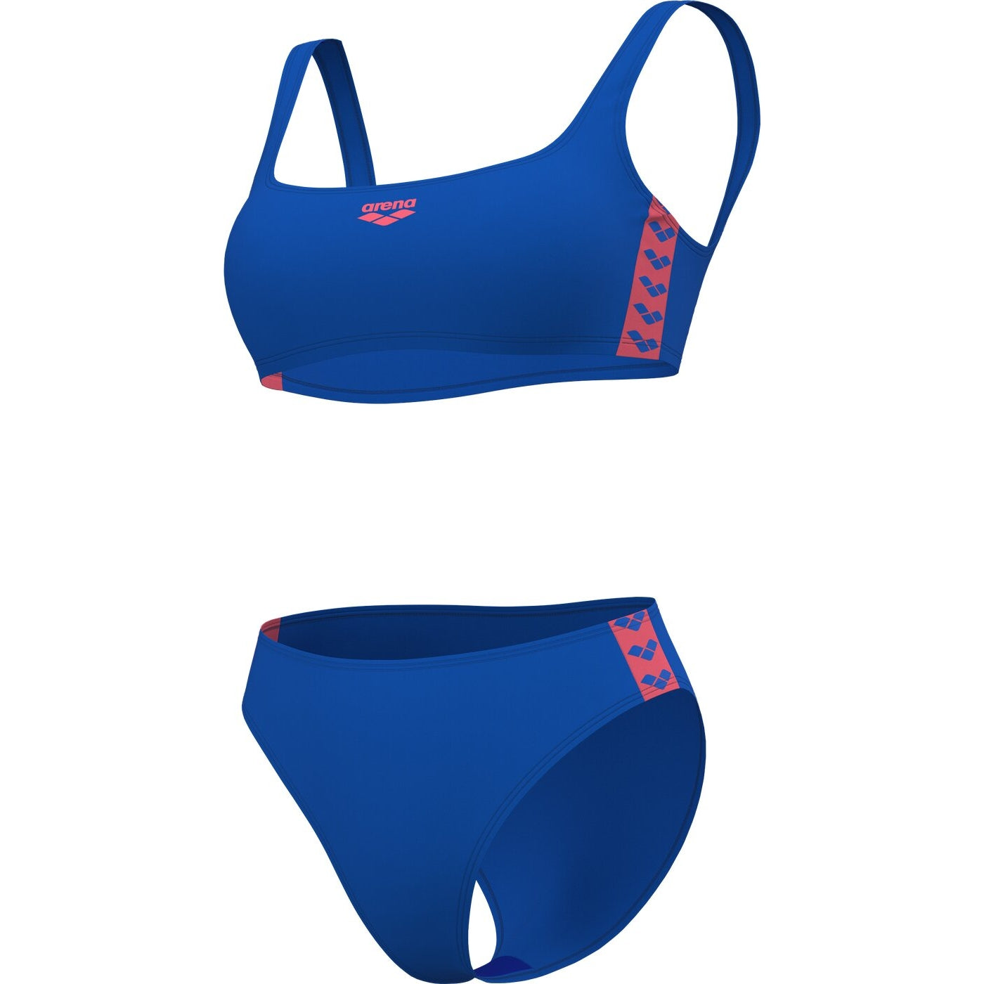 WOMEN'S ARENA ICONS BRALETTE SOLID BLUE CHINA-CALYPSO CORAL Bild 3