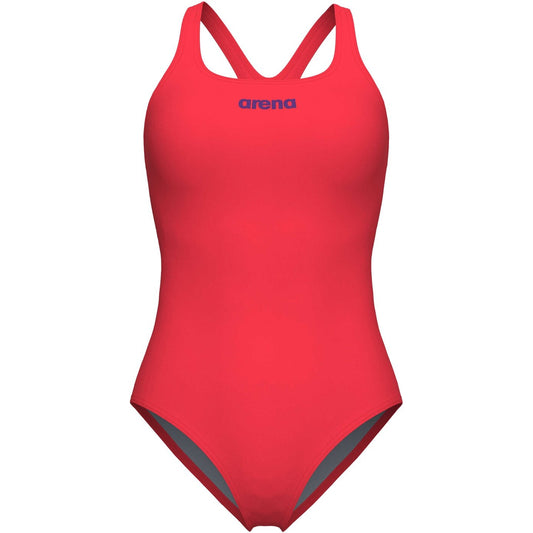 WOMEN'S TEAM SWIMSUIT SWIM PRO SOLID BRIGHT CORAL-PLUM BRIGHT CORAL-PLUM Bild 1
