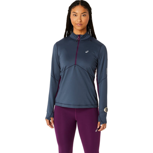 WINTER RUN 1/2 ZIP MID LAYER TARMAC/DEEP MAUVE TARMAC/DEEP MAUVE Bild 1